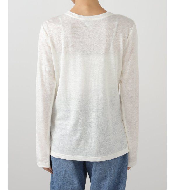 IENA LA BOUCLE「BASERANGE/ベースレンジ SEVINC LONG SLEEVE Tシャツ TOSLSJL-SU25」|Tシャツ・カットソー|