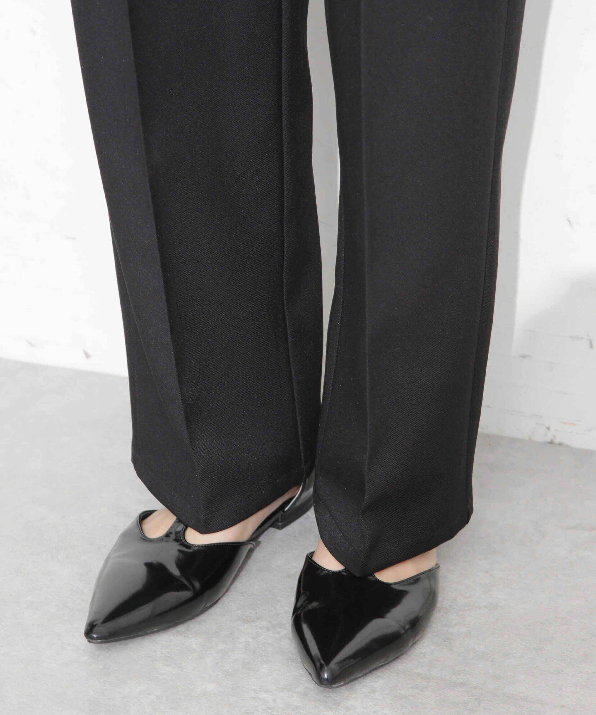 nano･universe「タックテーパードパンツ」|チノ|