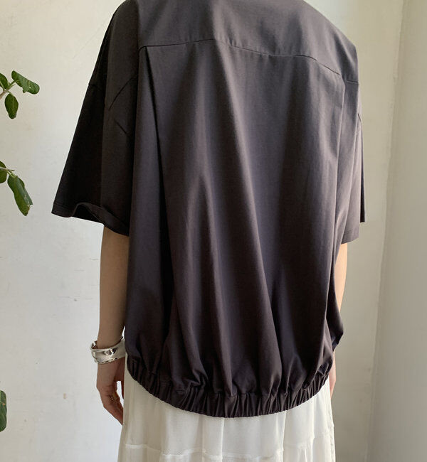  「【WEB限定】バックギャザーSACREDロゴTEE」|Tシャツ・カットソー|