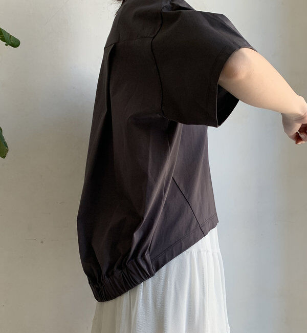  「【WEB限定】バックギャザーSACREDロゴTEE」|Tシャツ・カットソー|