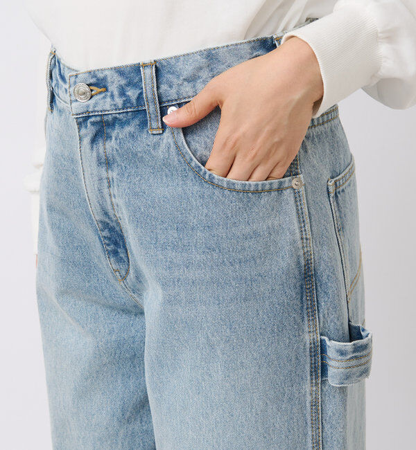  「【MONN.:. (モン)】ペインターデニム」|デニム|