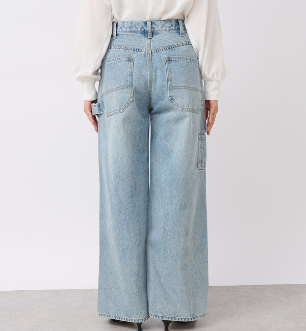  「【MONN.:. (モン)】ペインターデニム」|デニム|