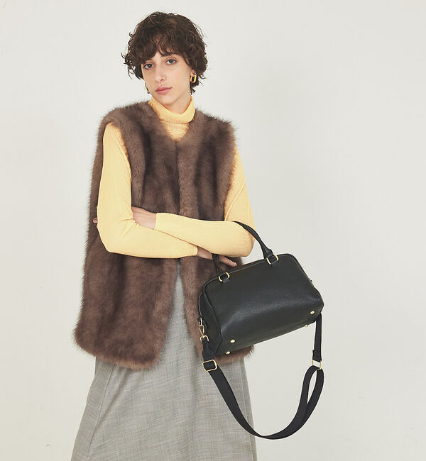 LOWELL things「●SOEUR/レザーボストンバッグ」|ボストンバッグ|