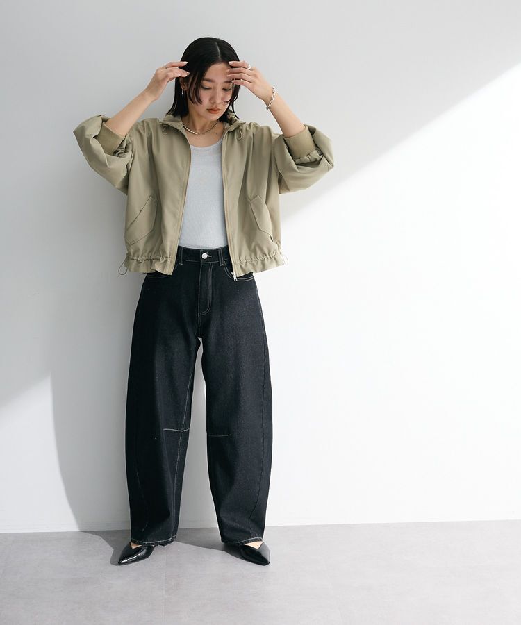 Green Parks「撥水加工 スタンドドロストブルゾン」|ブルゾン・スタジャン|