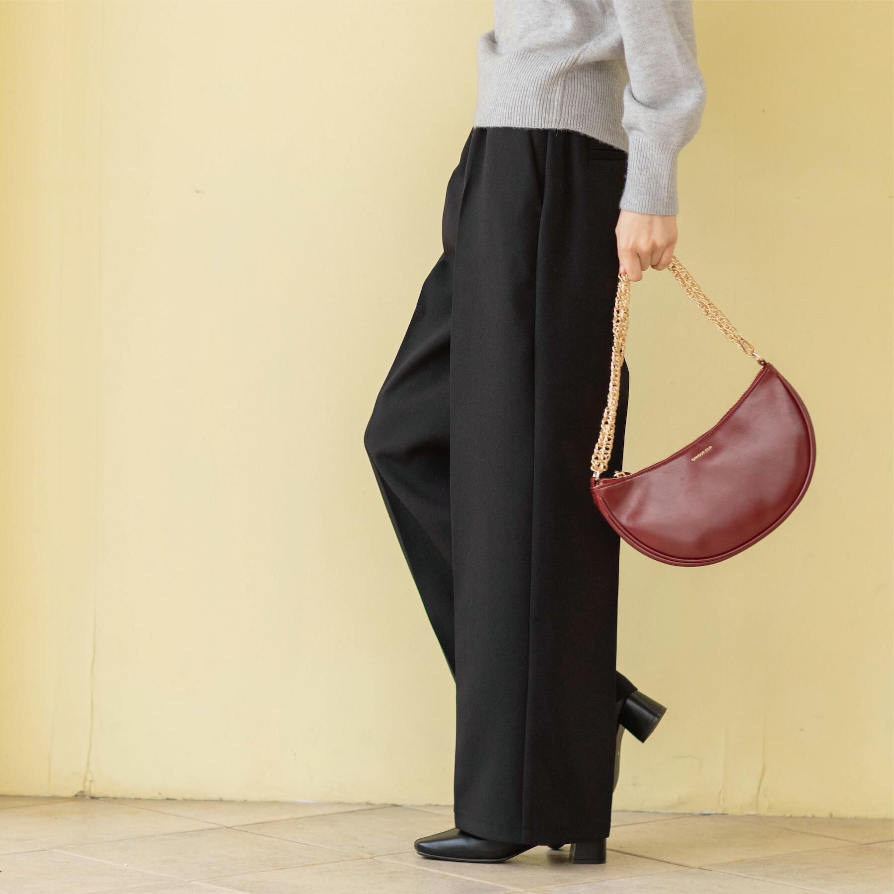 OPAQUE.CLIP「イージーワイドパンツ【洗濯機OK】」|その他|