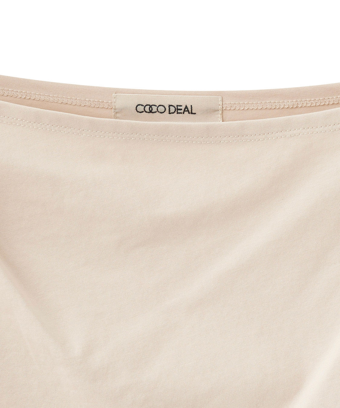 COCO DEAL「アシメネックカットプルオーバー」|プルオーバー|