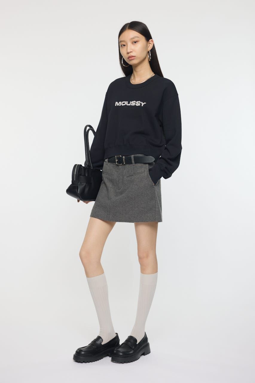 MOUSSY「LITTLE POPS LOGO プルオーバー」|パーカー|