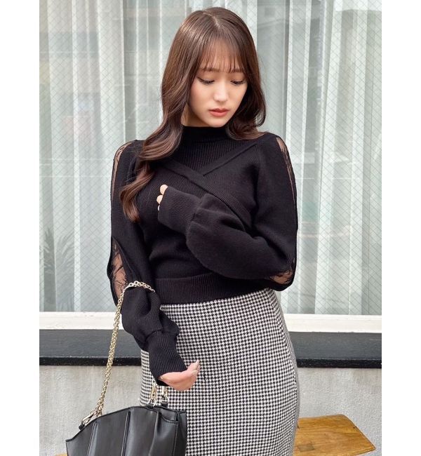 RESEXXY「レイヤードデザインニット」|ニット・セーター|