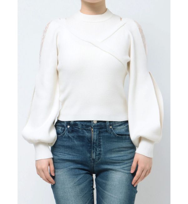 RESEXXY「レイヤードデザインニット」|ニット・セーター|