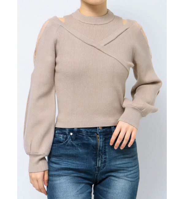 RESEXXY「レイヤードデザインニット」|ニット・セーター|