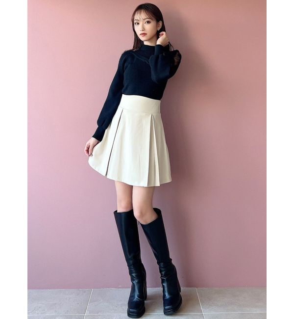 RESEXXY「レイヤードデザインニット」|ニット・セーター|