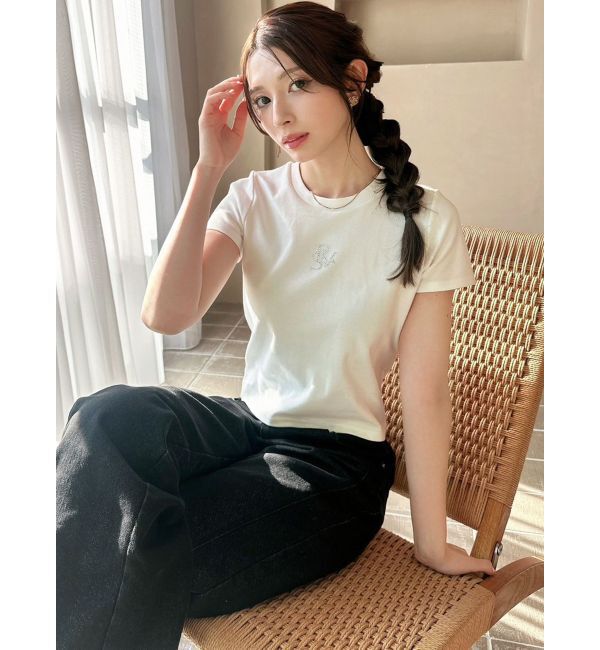 RESEXXY「ロゴストーンTシャツ」|Tシャツ・カットソー|