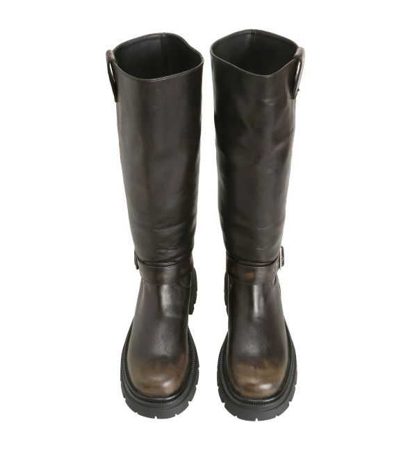 EMODA「ヴィンテージライクロングブーツ」|ロングブーツ|