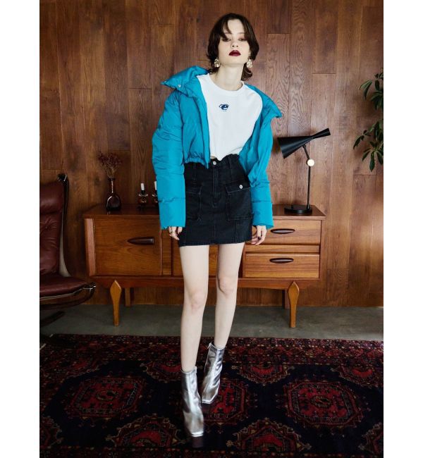 EVRIS「クロップドスウェットトップス【セットアップ着用可能】」|スウェット・ジャージ|