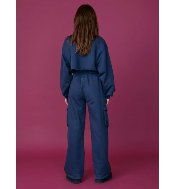 EVRIS「クロップドスウェットトップス【セットアップ着用可能】」|スウェット・ジャージ|