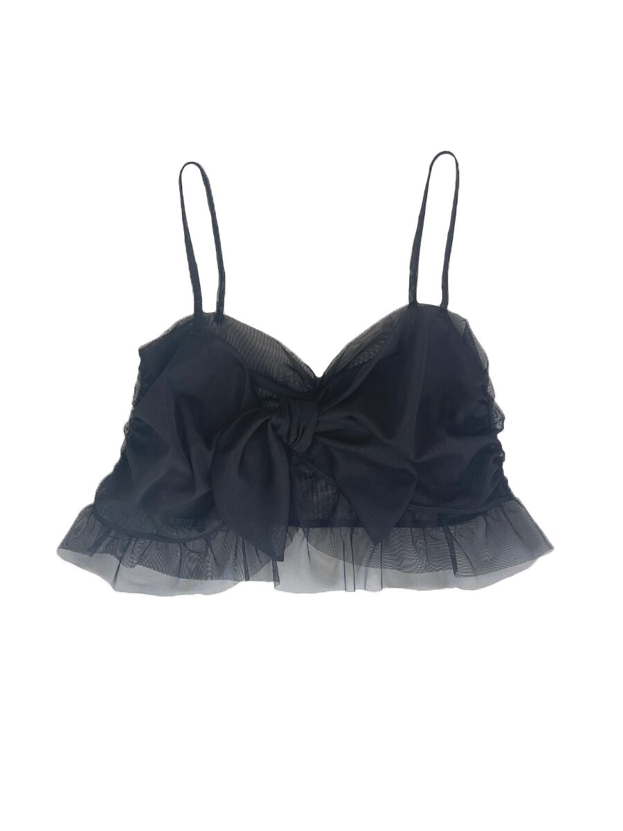 PEAK&PINE「お水OK！チュール素材キャミソールトップス/レイヤードアイテム」|スポーツ|