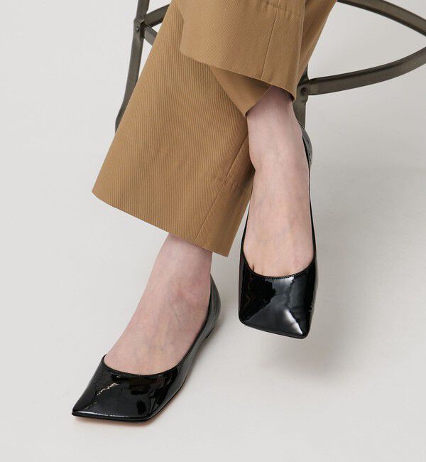 UNITED ARROWS「＜PIPPICHIC＞LINDA フラットシューズ」|その他|BLACK