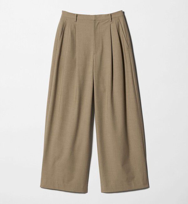 BEAUTY&YOUTH UNITED ARROWS「バックラップタックパンツ ウォッシャブル」|その他|BEIGE