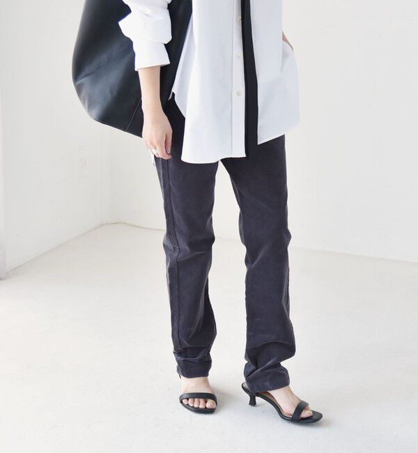 quaranciel「quaranciel:〈洗濯機可能〉ストレッチ コール スキニー パンツ」|その他|