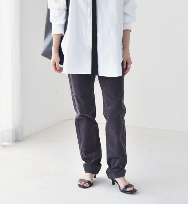 quaranciel「quaranciel:〈洗濯機可能〉ストレッチ コール スキニー パンツ」|その他|