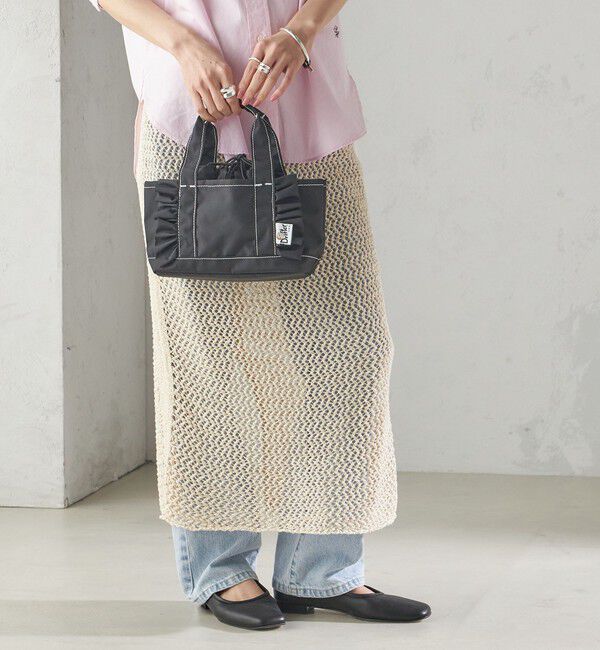 SHIPS for women「【SHIPS別注】Drifter:フリル ミニ トート」|トートバッグ|