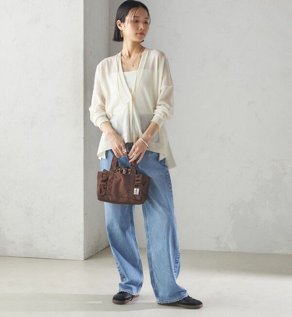 SHIPS for women「【SHIPS別注】Drifter:フリル ミニ トート」|トートバッグ|