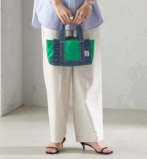 SHIPS for women「【SHIPS別注】Drifter:フリル ミニ トート」|トートバッグ|