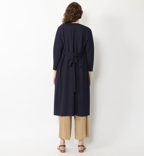 Ballsey「レーヨンポリエステルラメジャージー ノーカラーコート」|その他|