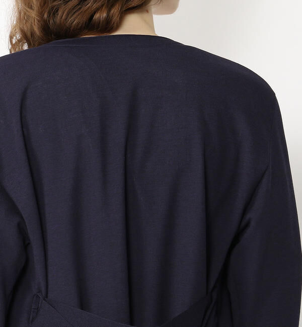 Ballsey「レーヨンポリエステルラメジャージー ノーカラーコート」|その他|