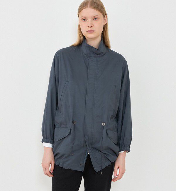 GALERIE VIE「ライトウェイトコットンシルク トラベルジャケット」|ブルゾン・スタジャン|