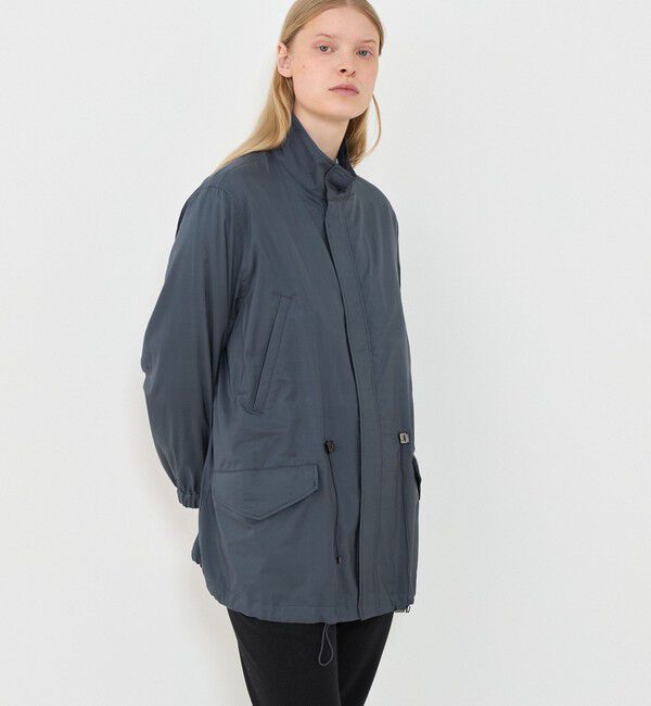 GALERIE VIE「ライトウェイトコットンシルク トラベルジャケット」|ブルゾン・スタジャン|