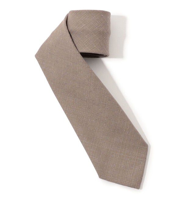 TOMORROWLAND GOODS「TOMORROWLAND MADE IN ITALY ウールシルク ネクタイ」|ネクタイ・蝶ネクタイ|45 ベージュ