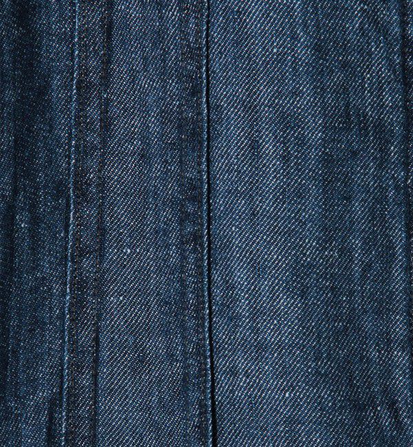 TOMORROWLAND MENS「【別注】Lee Westerner Jacket 7オンスリネンデニム」|ブルゾン・スタジャン|