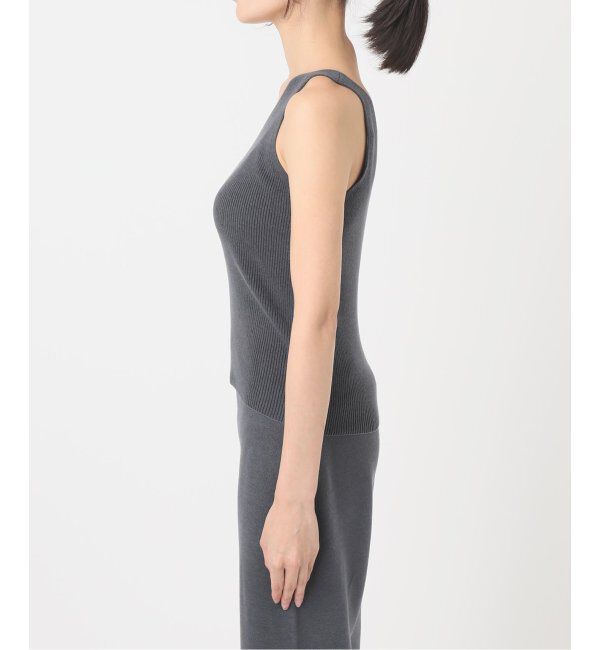 EMILYWEEK「EMILYWEEK &times; NETENE. オープンバックリブタンク」|タンクトップ|