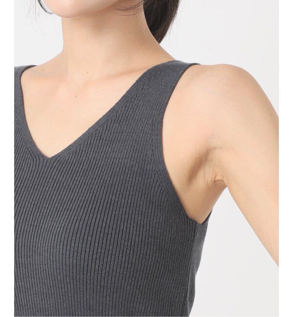 EMILYWEEK「EMILYWEEK &times; NETENE. オープンバックリブタンク」|タンクトップ|