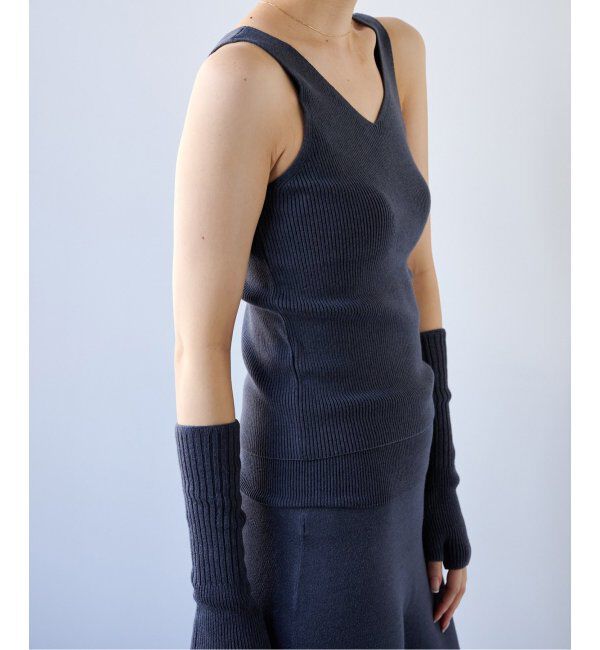 EMILYWEEK「EMILYWEEK &times; NETENE. オープンバックリブタンク」|タンクトップ|