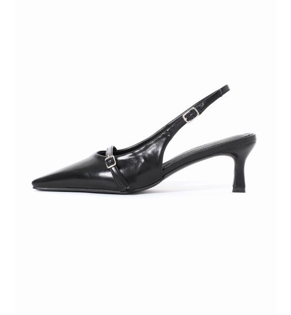 U by SPICK&SPAN「KOMOREBI MUSEUM /コモレビミュージアム バックストラップポインテッドミュール」|パンプス|