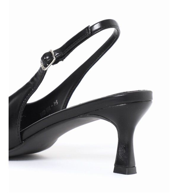 U by SPICK&SPAN「KOMOREBI MUSEUM /コモレビミュージアム バックストラップポインテッドミュール」|パンプス|