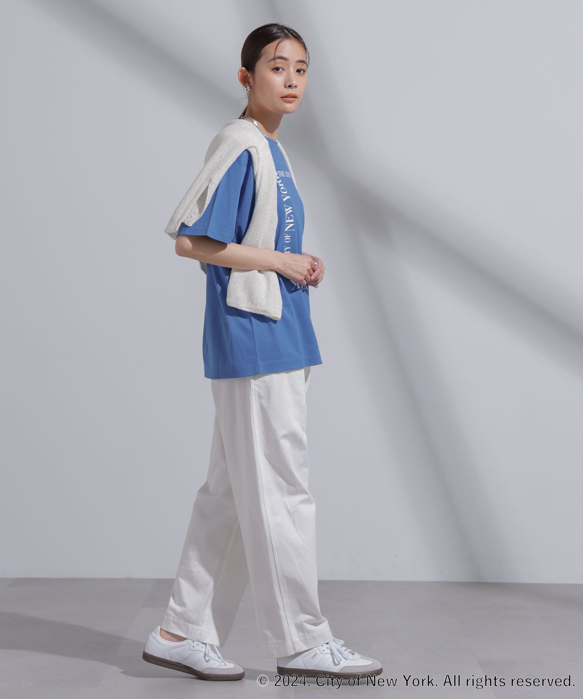 nano･universe「GOOD ROCK SPEED&times;Anti Soaked(R) 汗染み防止 NYC Tシャツ」|Tシャツ・カットソー|