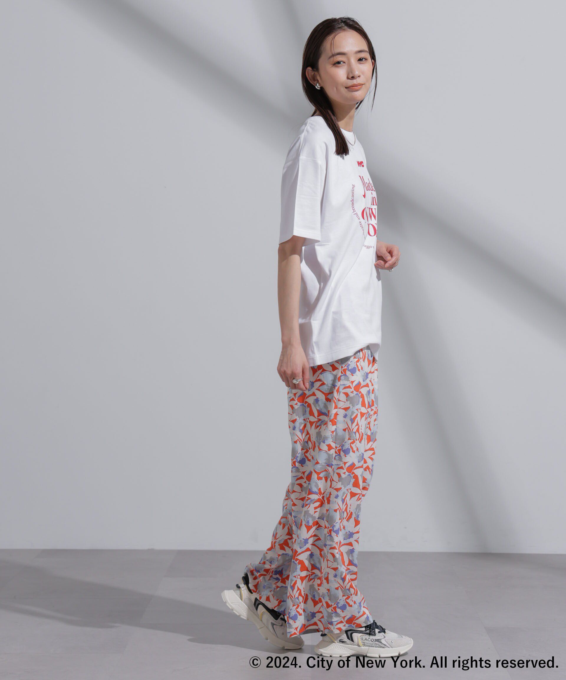 nano･universe「GOOD ROCK SPEED&times;Anti Soaked(R) 汗染み防止 NYC Tシャツ」|Tシャツ・カットソー|