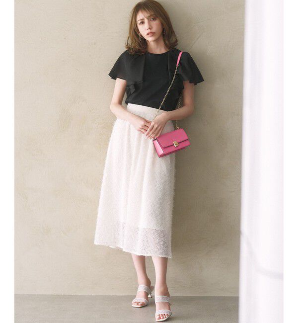 組曲「コットンポンチケープライク ブラウス」|Tシャツ・カットソー|