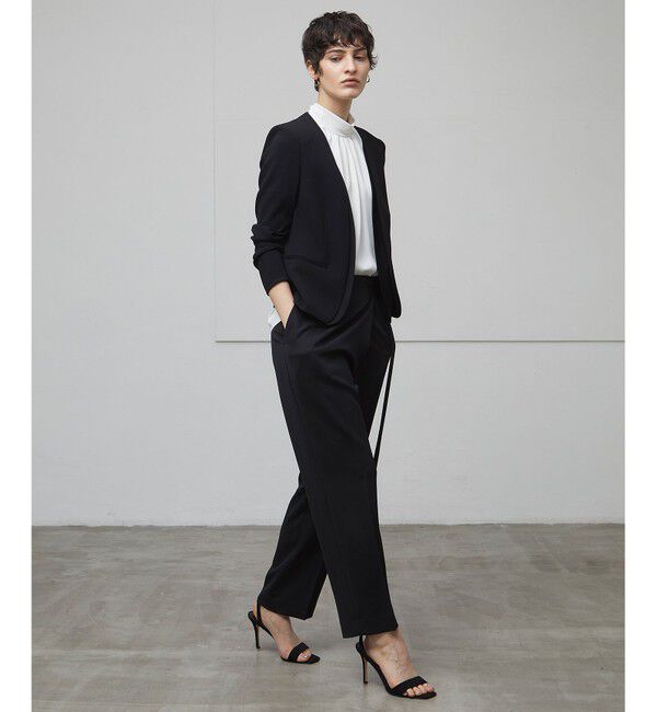 BEIGE,「CINDY / ダブルカラージャケット」|ノーカラージャケット|