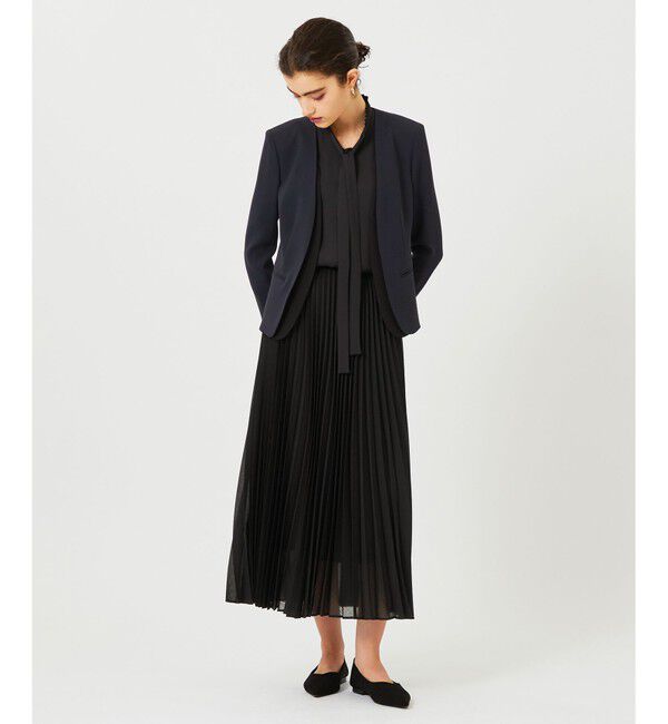 BEIGE,「CINDY / ダブルカラージャケット」|ノーカラージャケット|