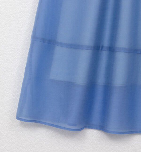 NOLLEY'S「《セットアップ対応》ウォッシャブルタックフレアシアースカート」|スカート|