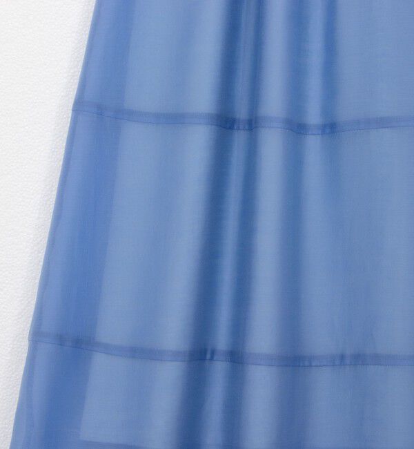 NOLLEY'S「《セットアップ対応》ウォッシャブルタックフレアシアースカート」|スカート|