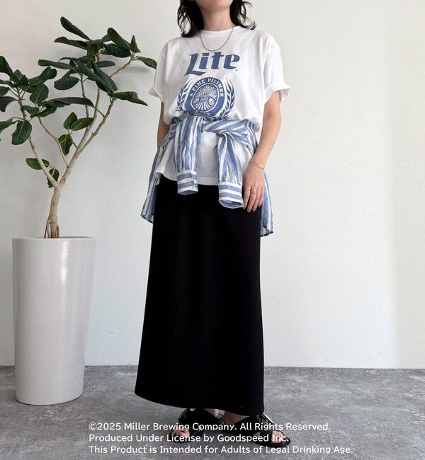 fredy emue「【GOOD ROCK SPEED/グッドロックスピード】Miller LITE 半袖Tシャツ」|Tシャツ・カットソー|