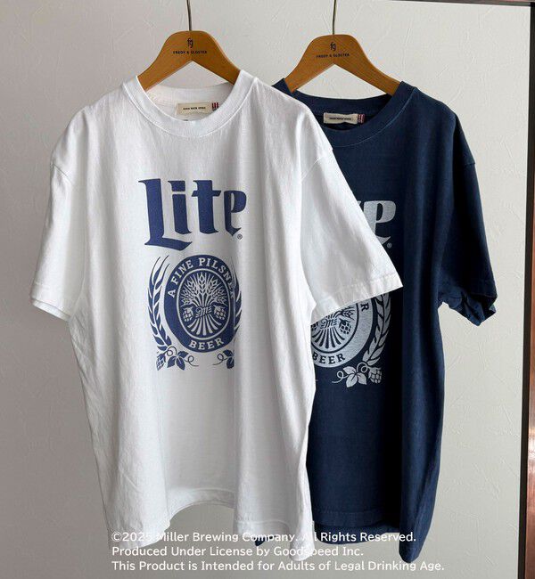 fredy emue「【GOOD ROCK SPEED/グッドロックスピード】Miller LITE 半袖Tシャツ」|Tシャツ・カットソー|