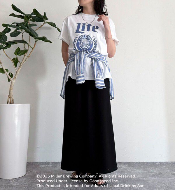 fredy emue「【GOOD ROCK SPEED/グッドロックスピード】Miller LITE 半袖Tシャツ」|Tシャツ・カットソー|