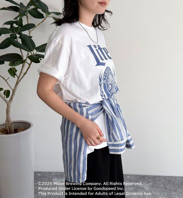 fredy emue「【GOOD ROCK SPEED/グッドロックスピード】Miller LITE 半袖Tシャツ」|Tシャツ・カットソー|