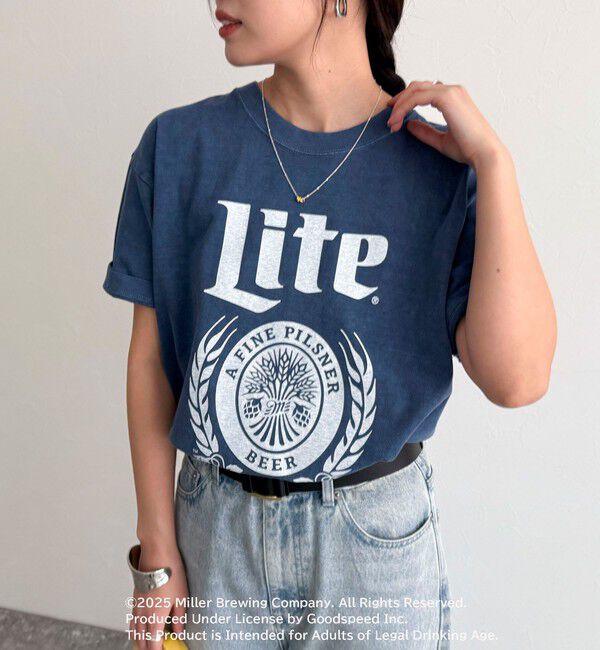 fredy emue「【GOOD ROCK SPEED/グッドロックスピード】Miller LITE 半袖Tシャツ」|Tシャツ・カットソー|